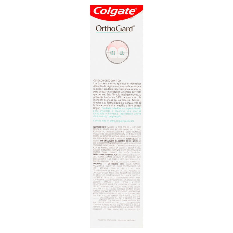Enjuague Bucal Colgate Orthogard 250 Ml 7891024036570