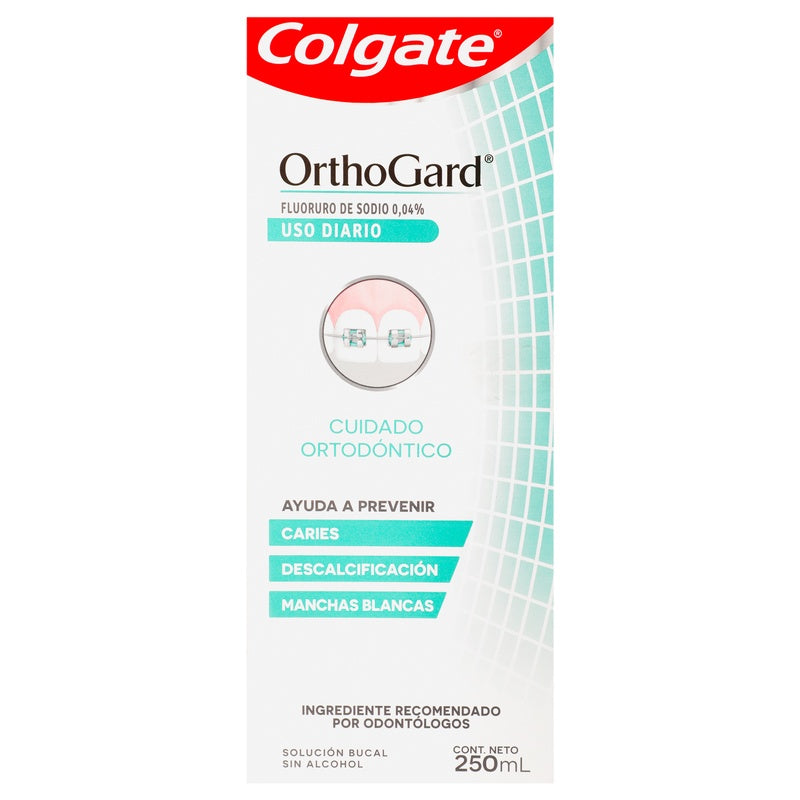 Enjuague Bucal Colgate Orthogard 250 Ml 7891024036570
