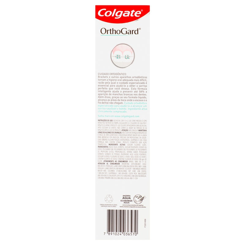 Enjuague Bucal Colgate Orthogard 250 Ml 7891024036570