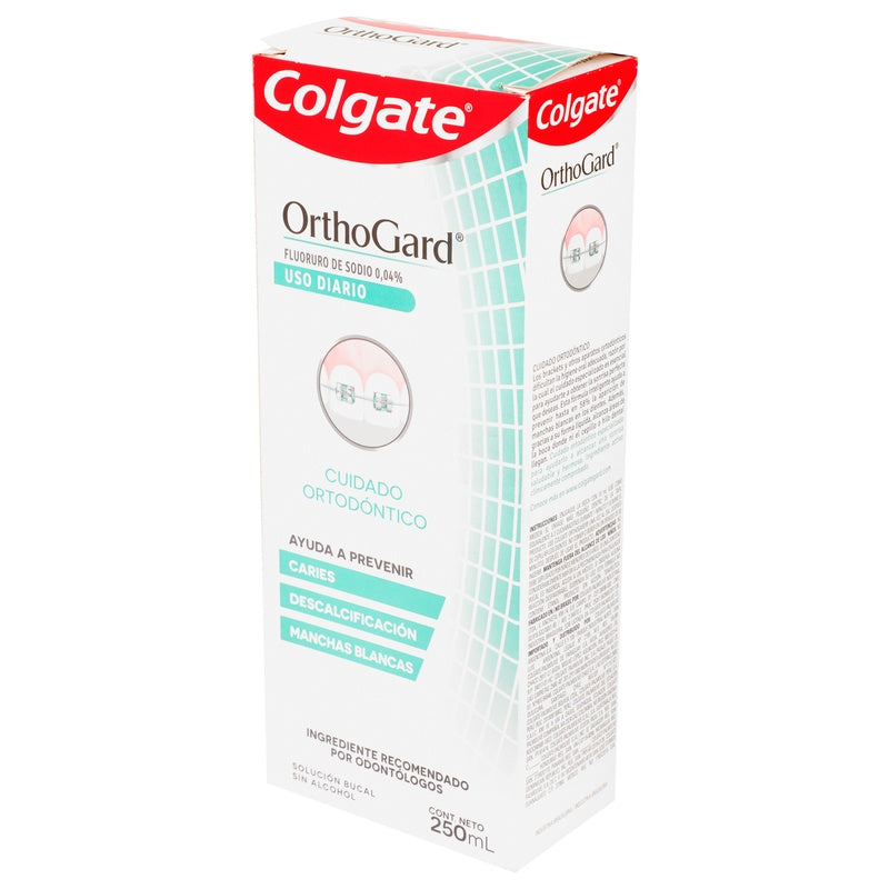 Enjuague Bucal Colgate Orthogard 250 Ml 7891024036570