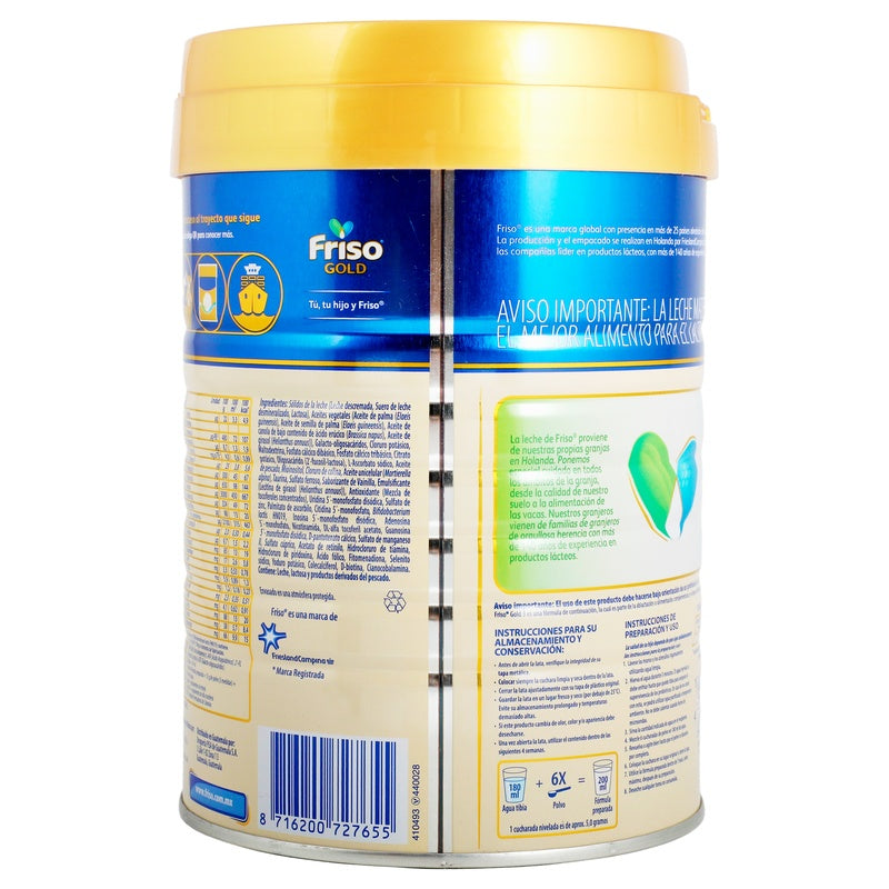 Frisolac Gold Etapa 3 800 G 8716200727655