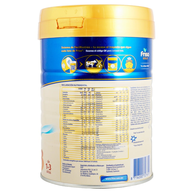 Frisolac Gold Etapa 3 800 G 8716200727655