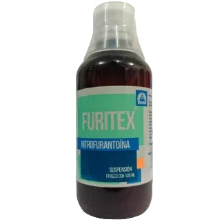 Furitex Suspensión 0.5G/100Ml 120Ml (Nitrofurantoina) 7501672602132