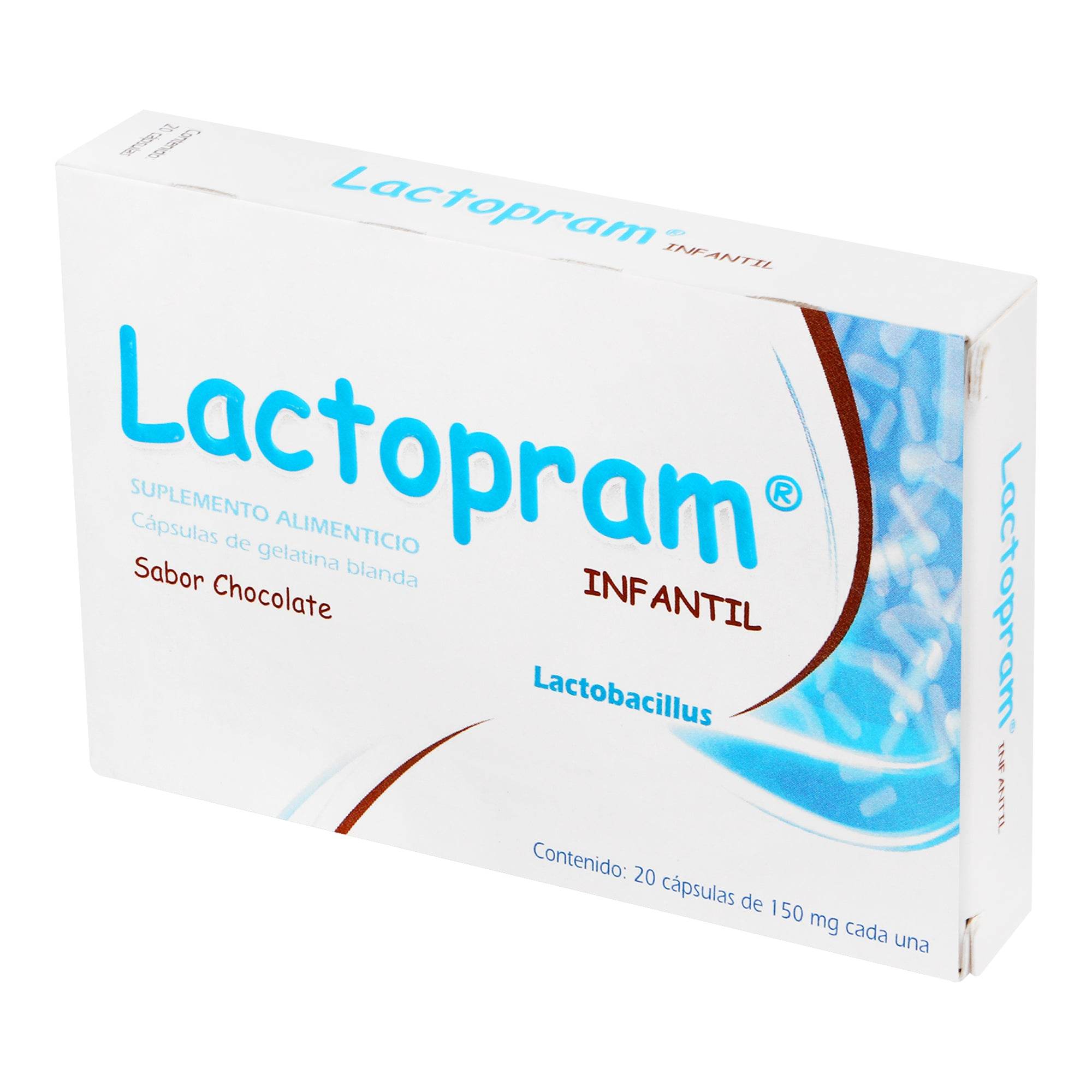 Lactopram Inf 150Mg Con 20 Capsulas (Lactobacillus) 7503008344495
