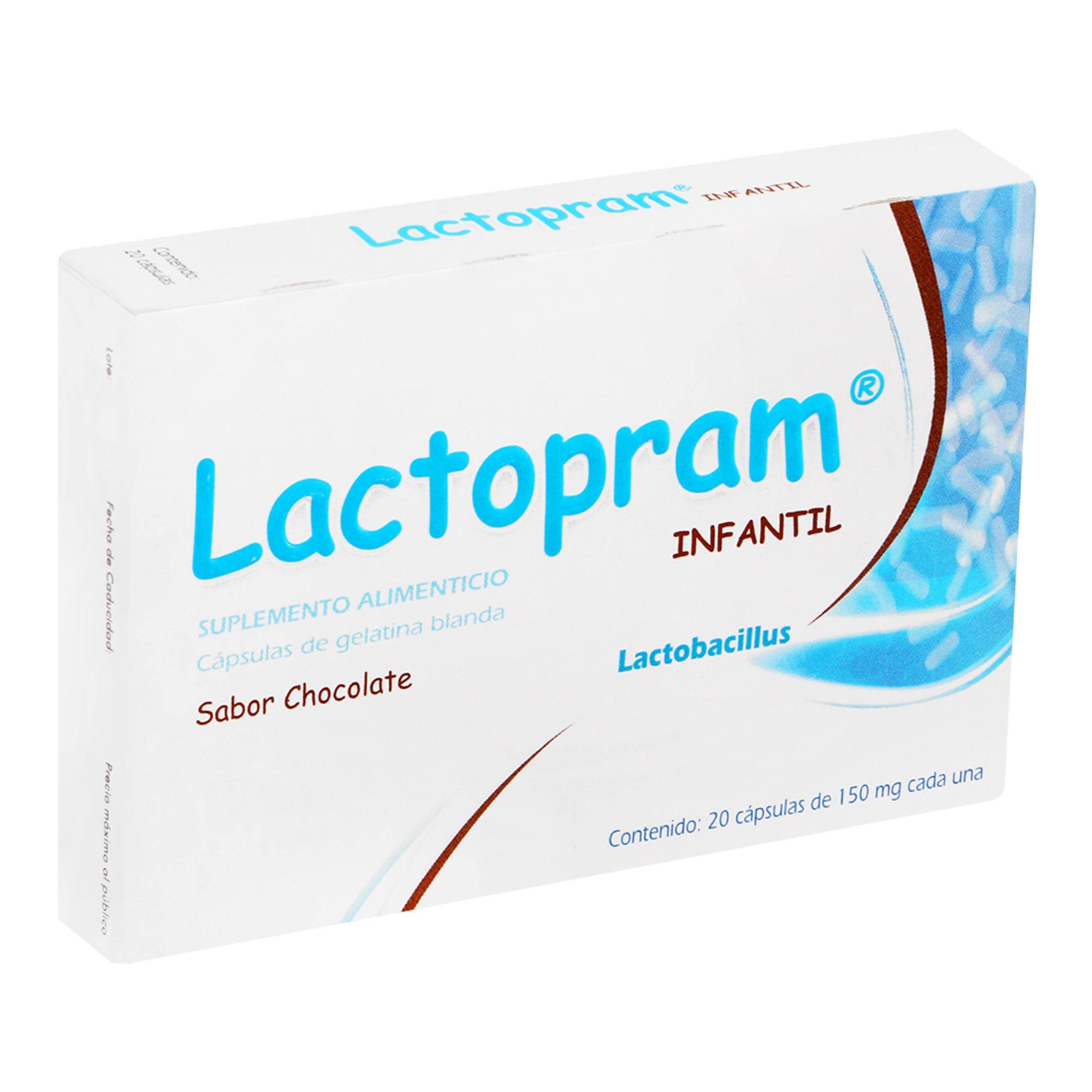 Lactopram Inf 150Mg Con 20 Capsulas (Lactobacillus) 7503008344495