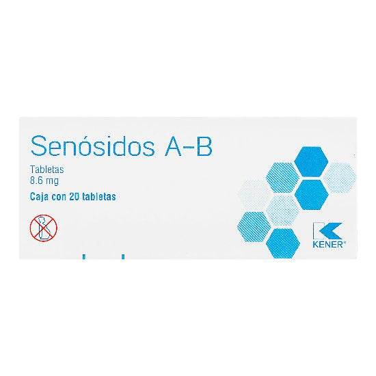 Senosidos A-B 8.6Mg Con 20 Kenner Tabletas 7501493860353
