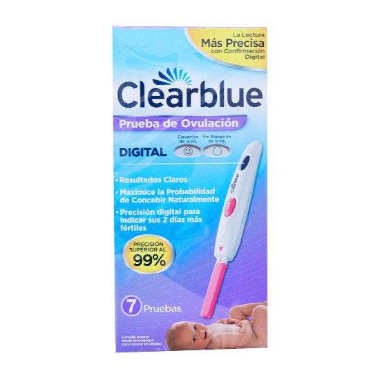 Clearblue Prueba De Ovulacion Digital Con 7 7506295337447