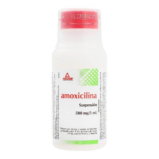 Amoxicilina Suspensión 500Mg/5Ml 75Ml Amsa 7501349021839