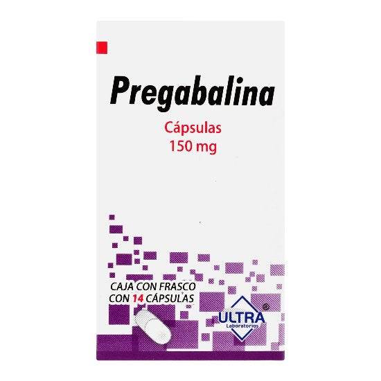 Pregabalina 150Mg Con 14 Ultra Capsulas 7502216799820