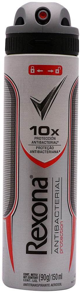 Desodorante Rexona Men Antibacterial Spray 150Ml 7791293025537