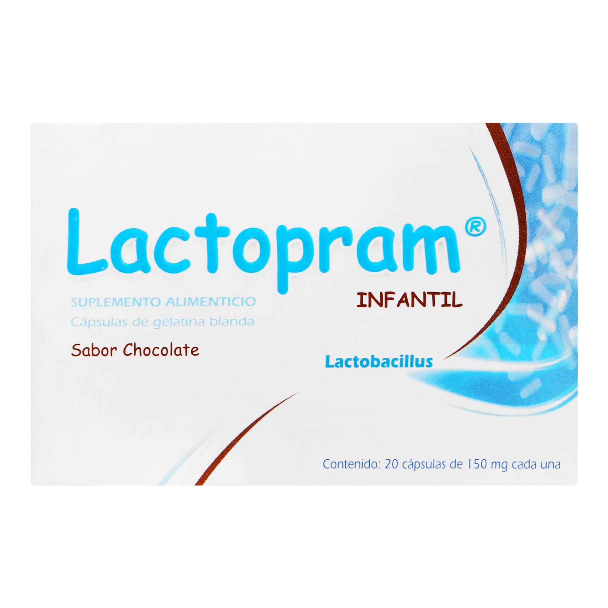 Lactopram Inf 150Mg Con 20 Capsulas (Lactobacillus) 7503008344495
