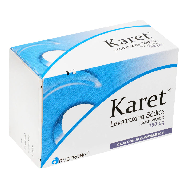Karet 150 Mcg Con 50 Comprimidos 7501089803184