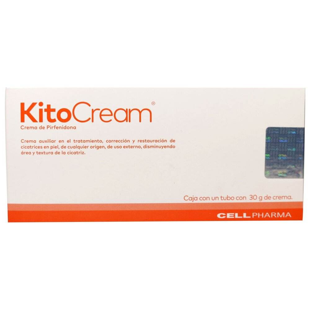 Kitocream (Pirfenidona) Crema 10% 30G 7502224220040