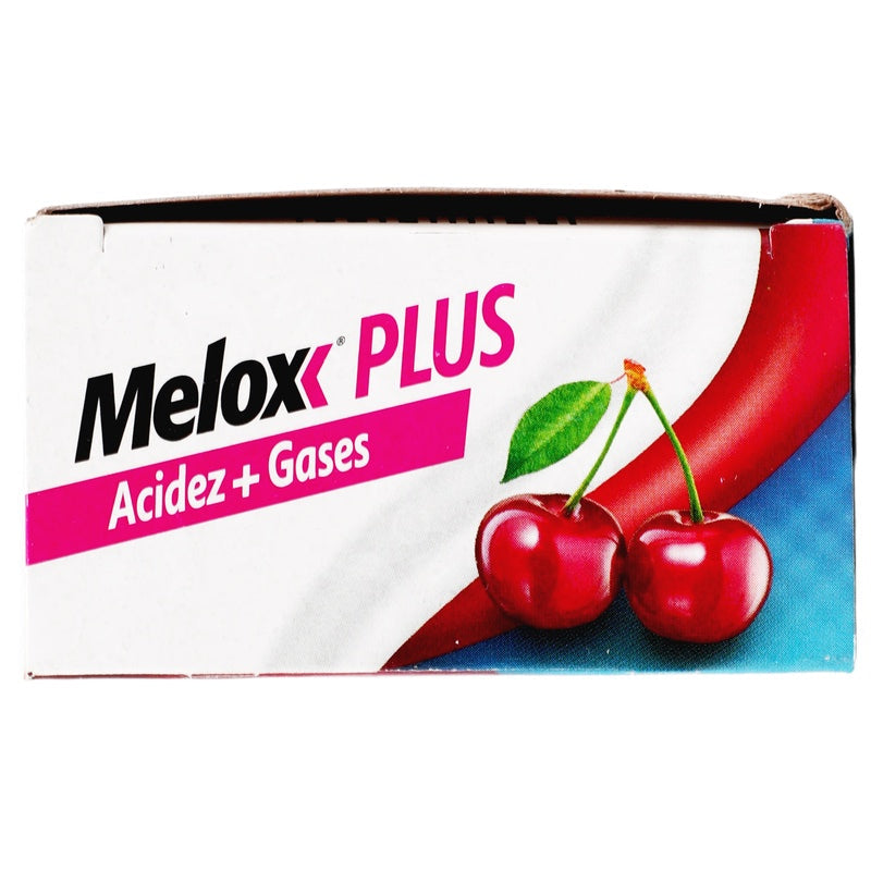 Melox Plus Antigas Cereza Con 30 Tabletas Masticables 7501165002906