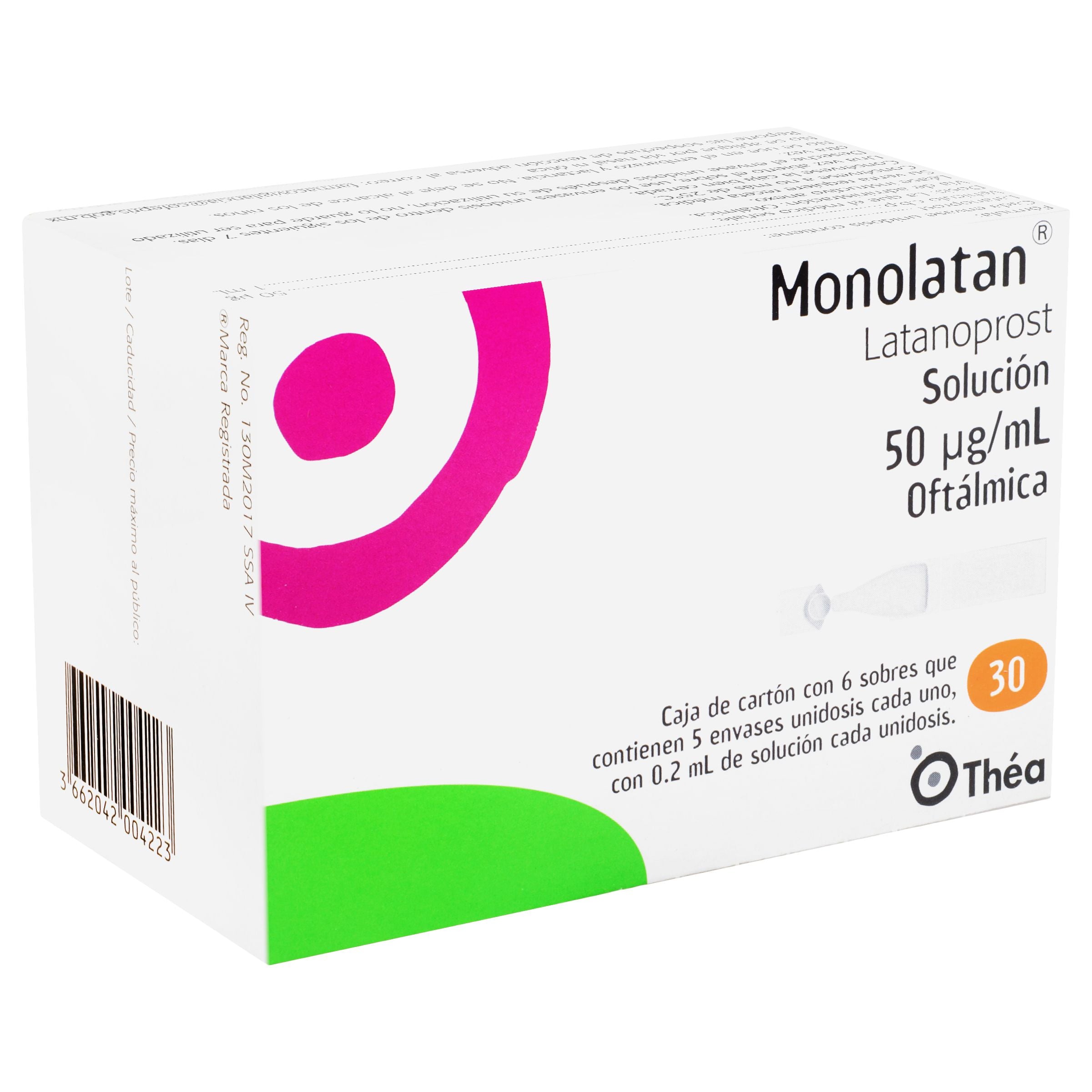 Monolatan 50Mcg / Ml 0.2 Ml 6 Sobres Gotas Oft 3662042004223 perfil 2