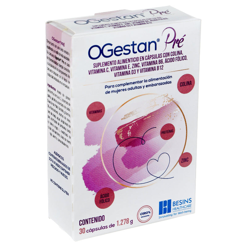 Ogestan Pre 1.278 Gr 30 Capsulas Suplemento Alimenticio 3701217201705