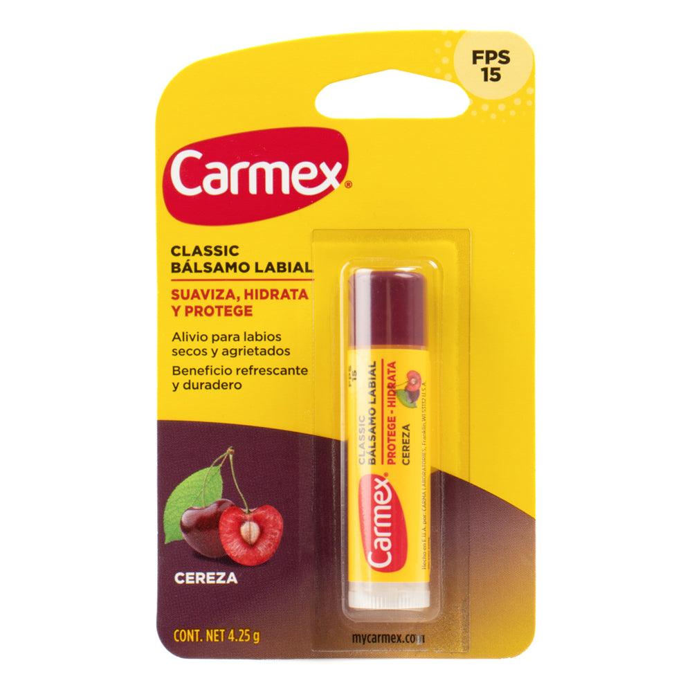 Pomada Labial Carmex Cereza Fps 15 4.25 Gr 83078003647