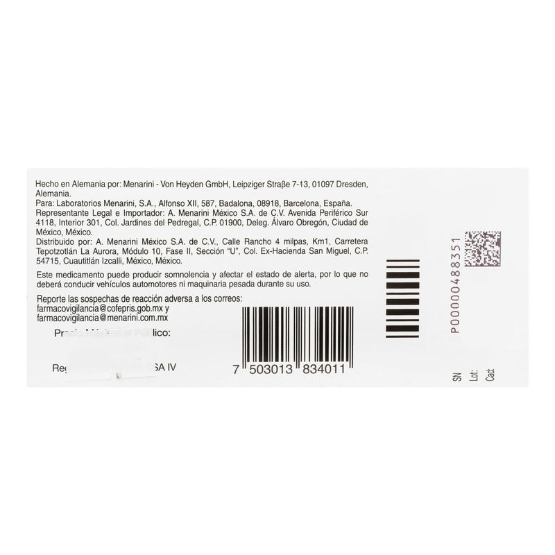 Priligy 60 Mg Con 3 Tabletas Recubiertas 7503013834011