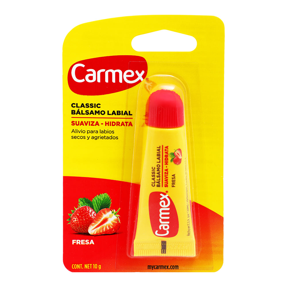 Protector Labial Carmex Fresa Tubo 10 Grs 83078004644