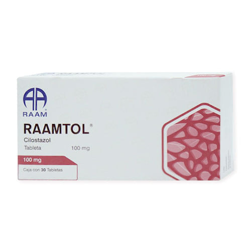 Raamtol (Cilostazol) Tabletas 100Mg Con 30 7502227876411