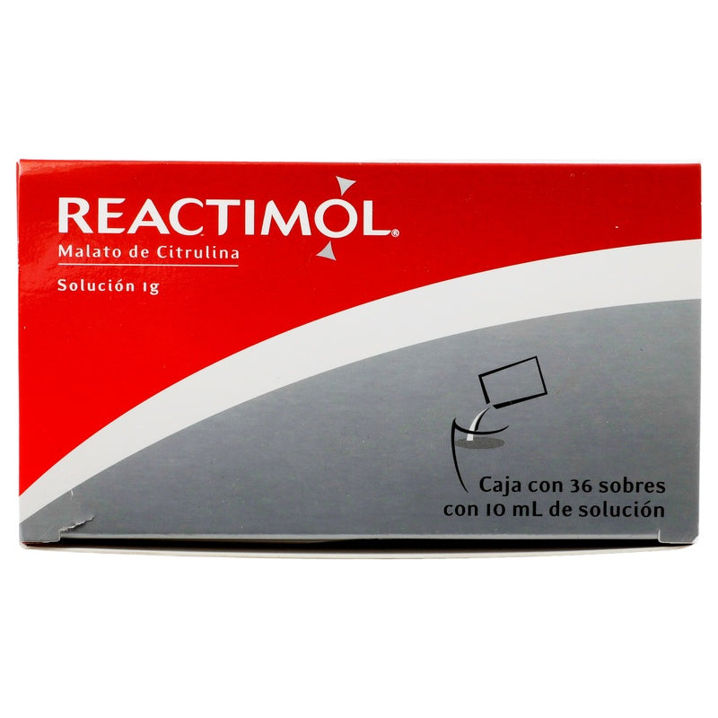 Reactimol 1 G Solucion Con 36 Sobres 7502267780075