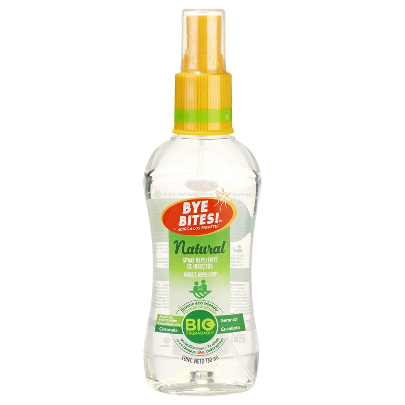 Repelente Bye Bites Natural Spray 125 Ml 7502254360105