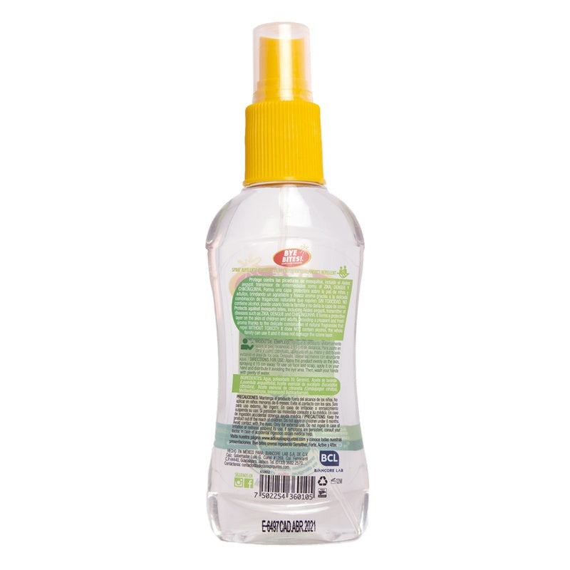 Repelente Bye Bites Natural Spray 125 Ml 7502254360105