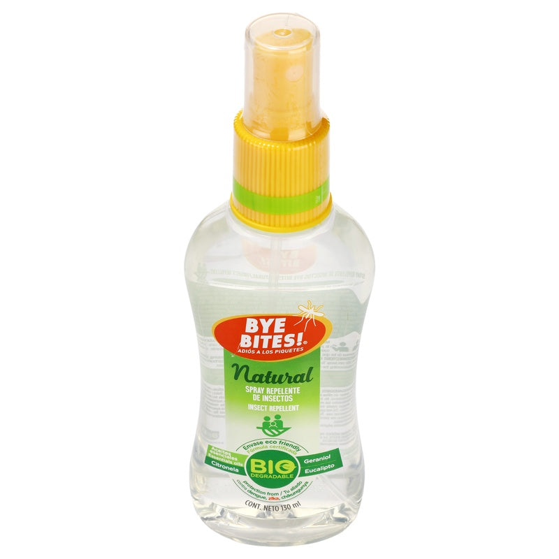 Repelente Bye Bites Natural Spray 125 Ml 7502254360105