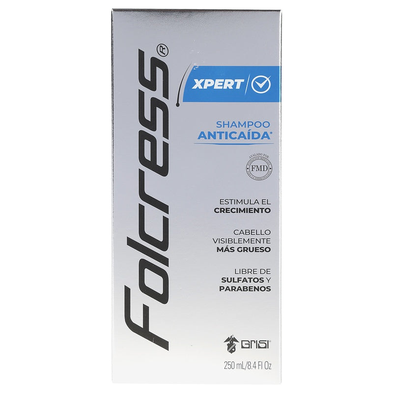 Shampoo Folcress Xpert Anticaida 250 Ml 7501022112212