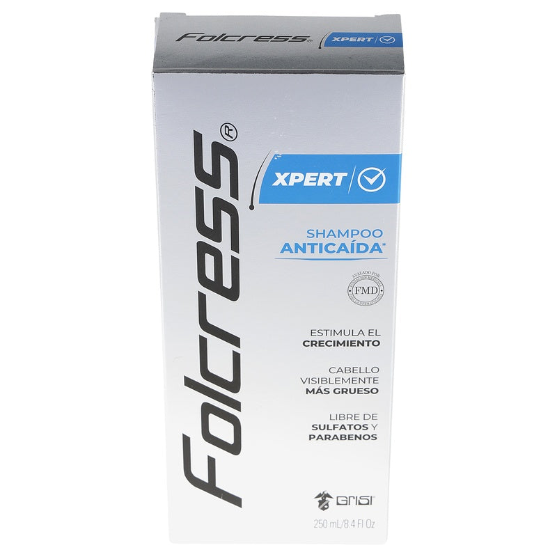 Shampoo Folcress Xpert Anticaida 250 Ml 7501022112212