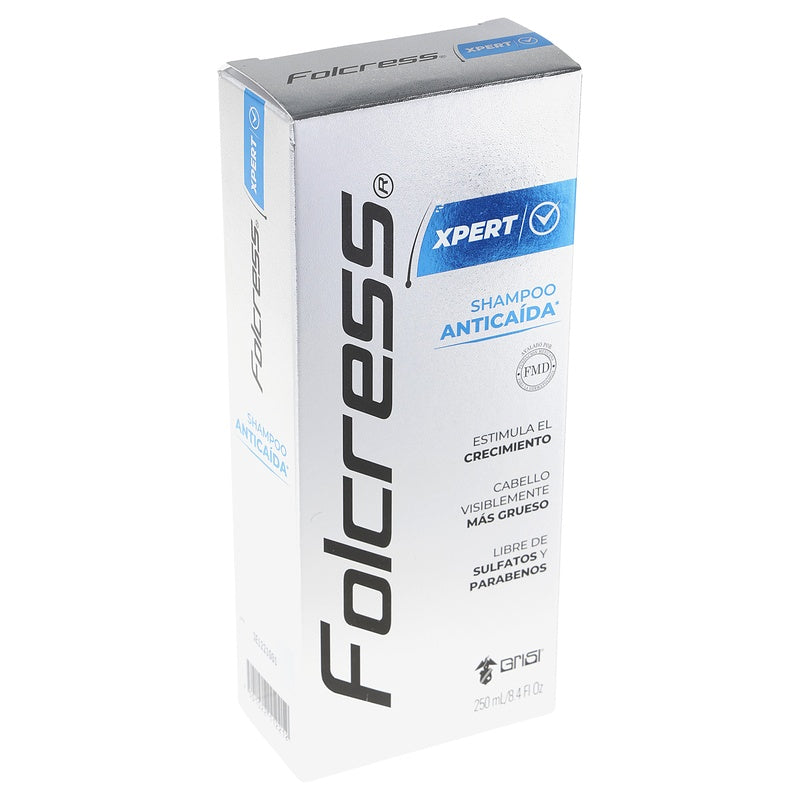 Shampoo Folcress Xpert Anticaida 250 Ml 7501022112212