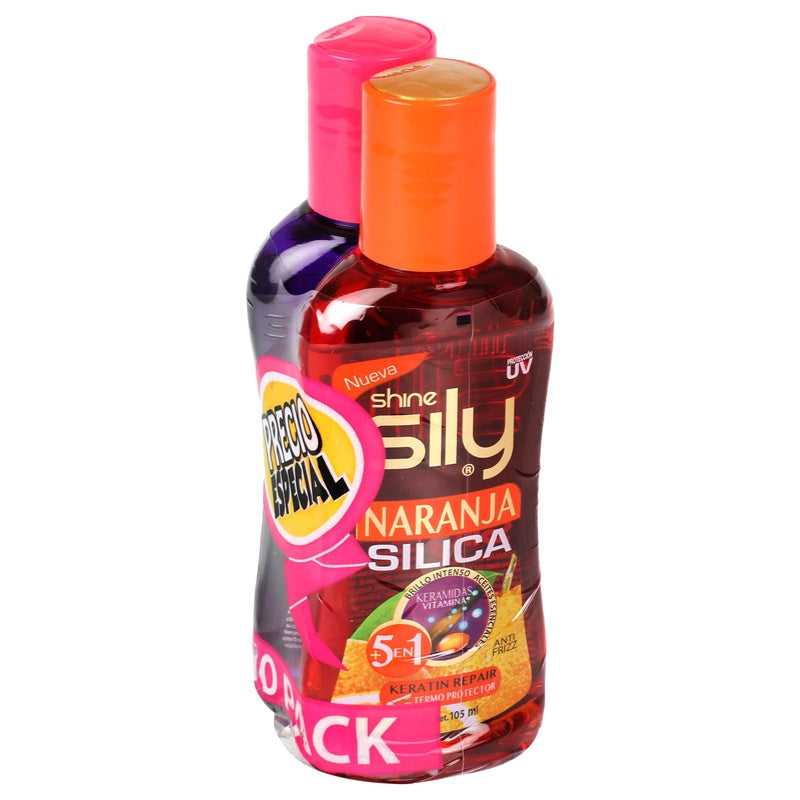 Silica Shine Sily Uva + Naranja Duo 105 Ml 7502254073739