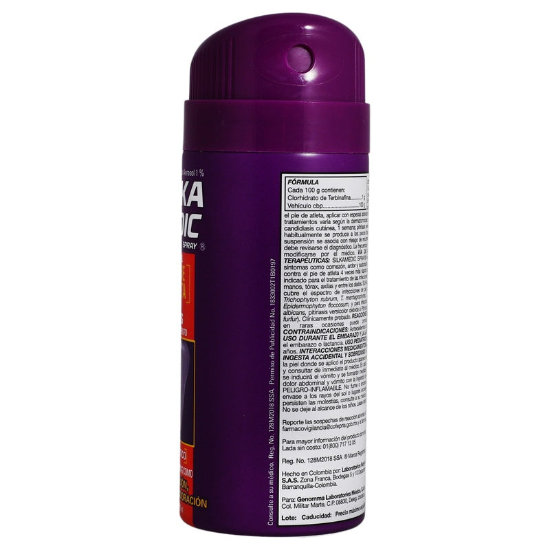 Silka Medic Pie Atleta Spray 150 Ml 650240036880