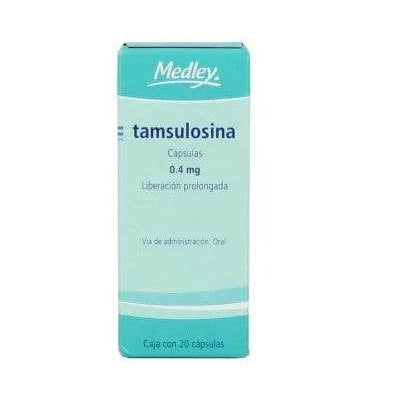 Tamsulosina 0.4Mg Con 20 Medley Capsulas 7501361681349