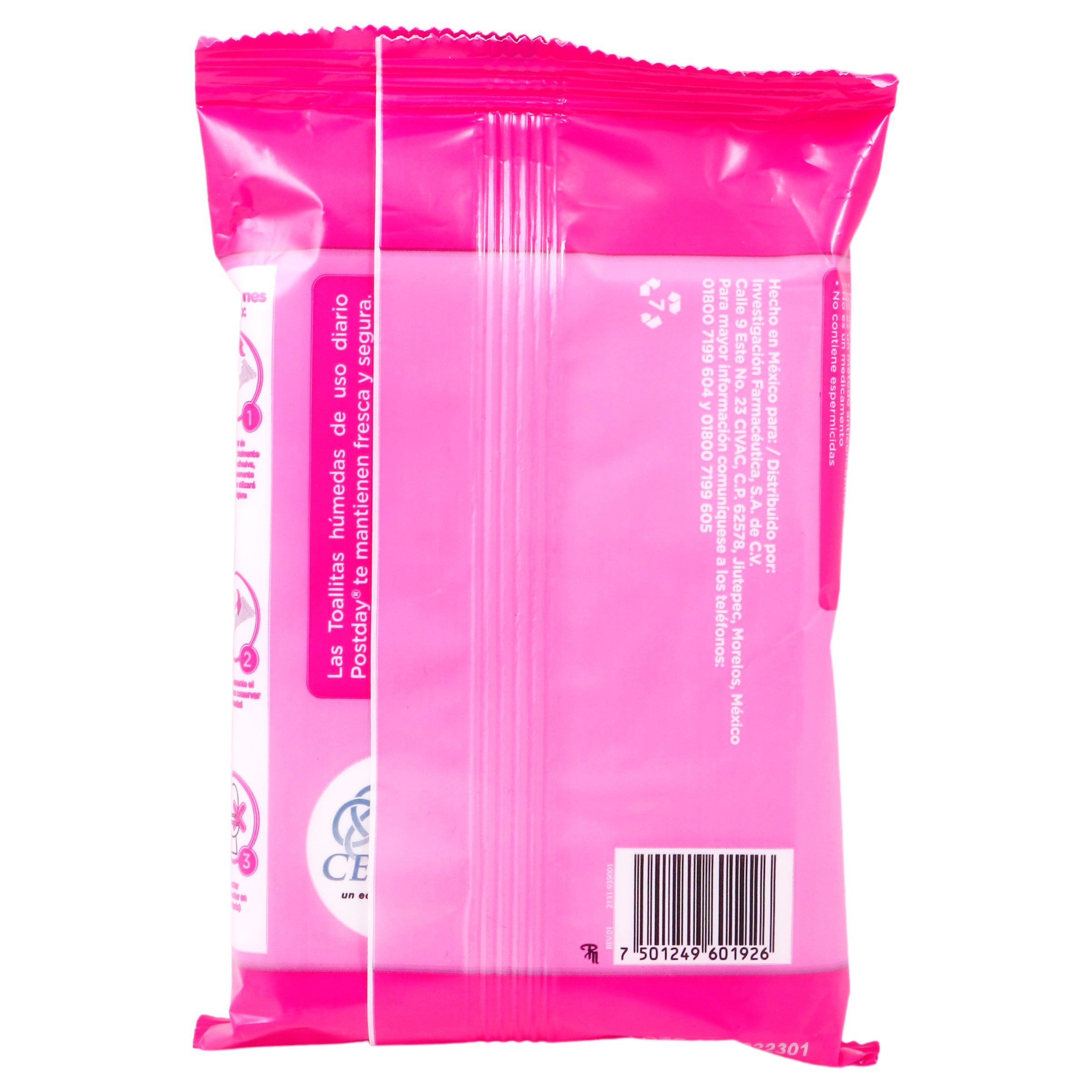Toallitas Húmedas Intima Postdaysbc / 12 7501249601926