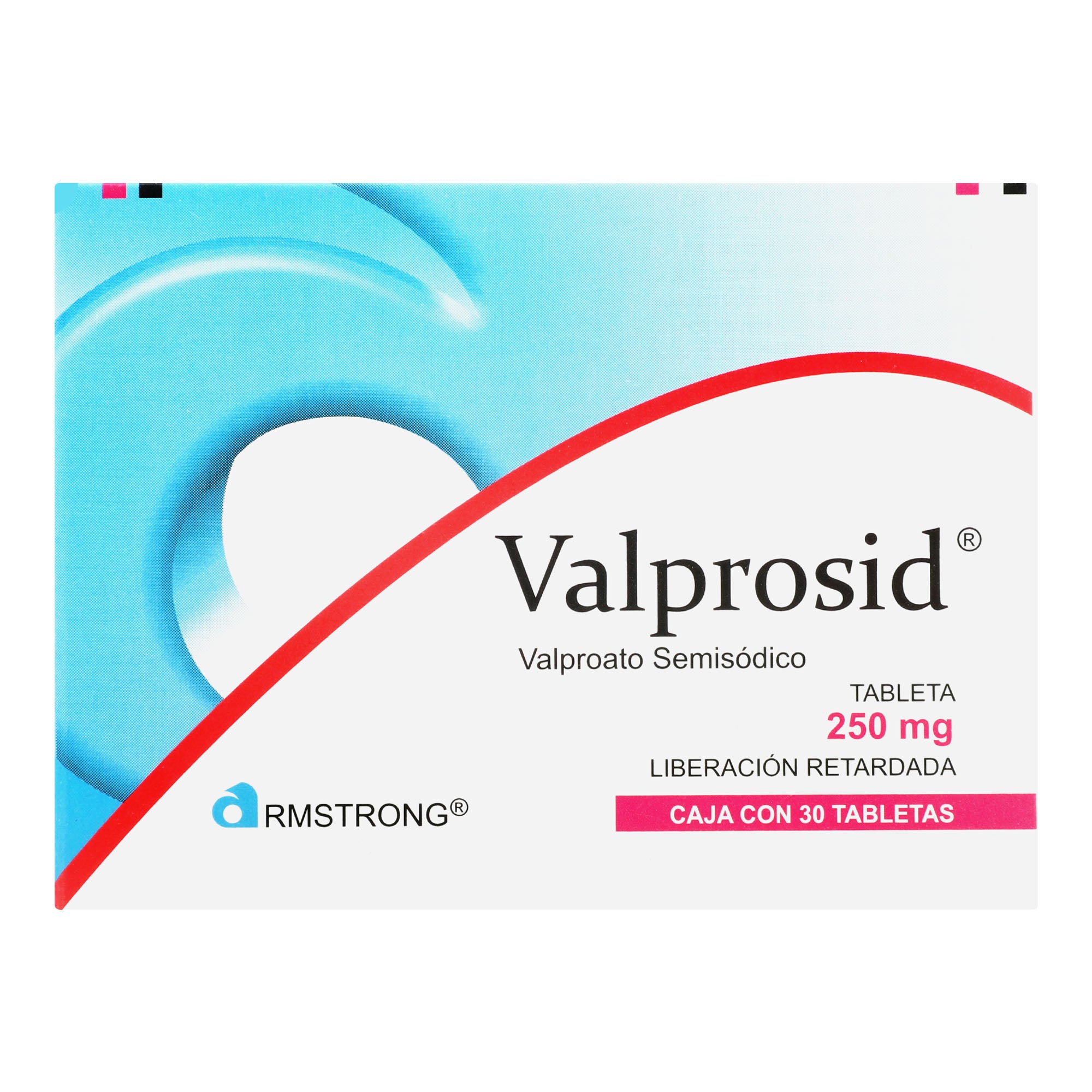 Valprosid 250 Mg Con 30 Tabletas Liberación Retardada 7501089801449