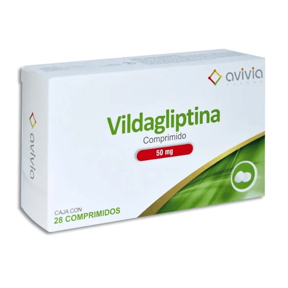 Vildagliptina 50Mg Tabletas Con  Avivia 7503049078007