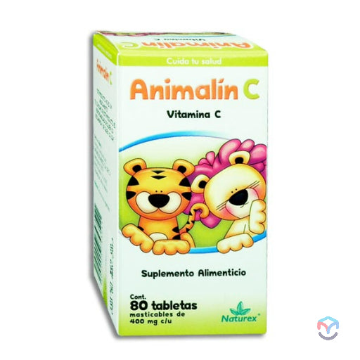Vitamina Con Proteina De Soya 80 Tabletas Suplemento Alimenticio Animalin C 7502009743511