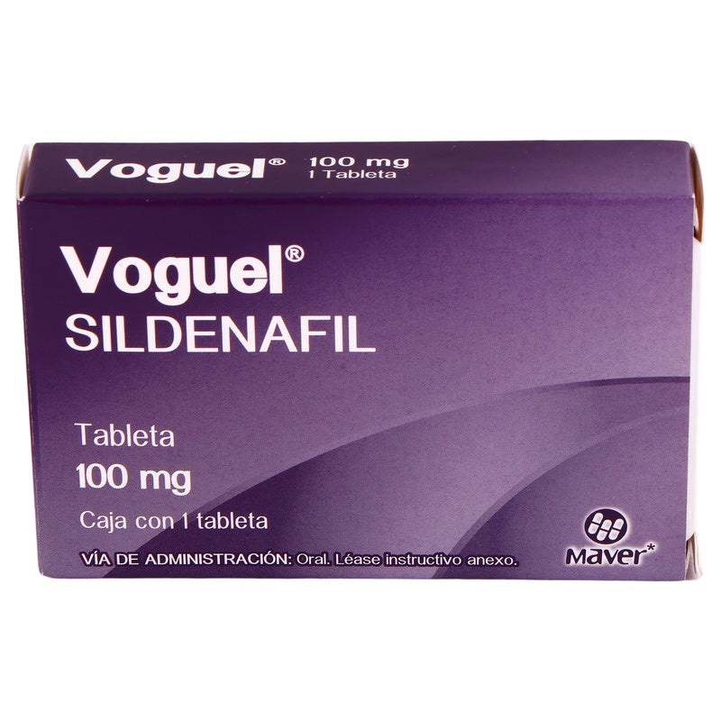 Voguel (Sildenafil) 100 Mg Con 1 Tableta 7502009744914