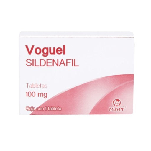 Voguel (Sildenafil) 100 Mg Con 1 Tableta 7502009744914