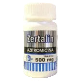 Zertalin 500Mg Con 6 Tabletas (Azitromicina) 780083143176