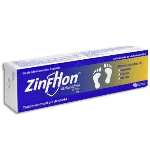 Zinfhon Crema 1% 30G (Terbinafina) 7502213042219