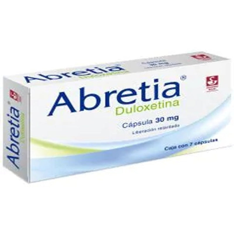 Abretia 30 Mg Con 7 Capsulas 7501300420114