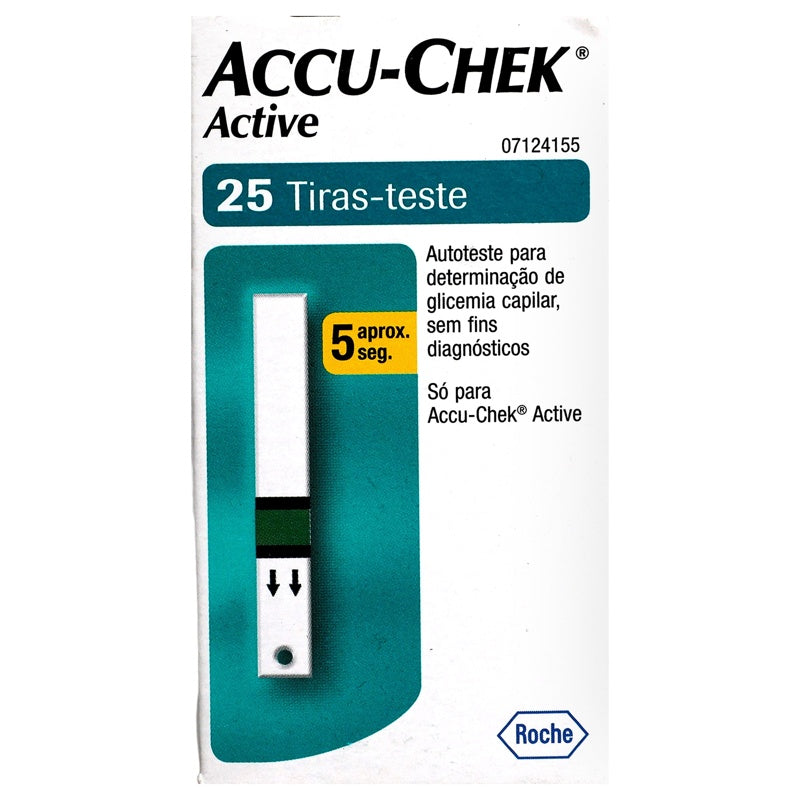 Accu-Chek Active Glucose 25 Tiras Reactivas