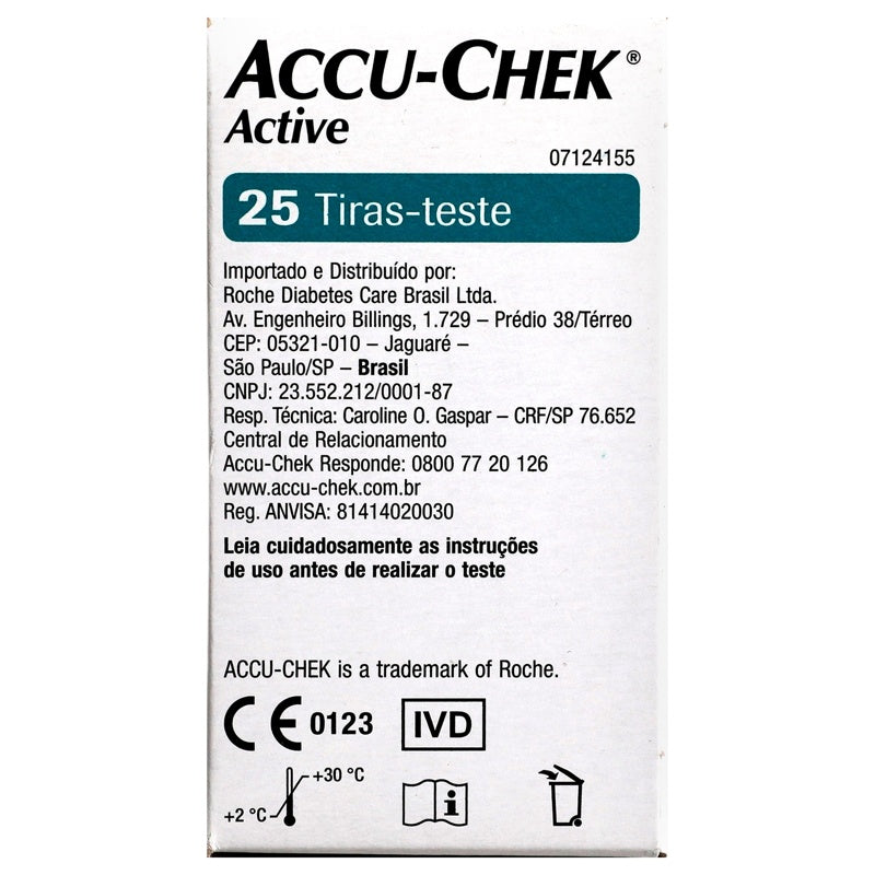 Accu-Chek Active Glucose 25 Tiras Reactivas