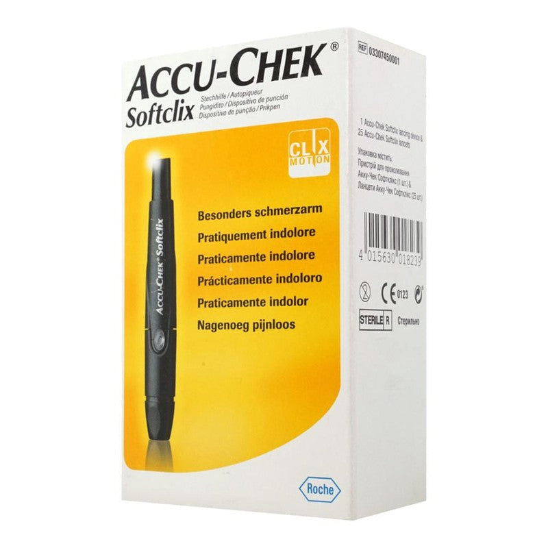 Accu-Chek Softclix Dispositivo 25 Lancetas 4015630018239 4