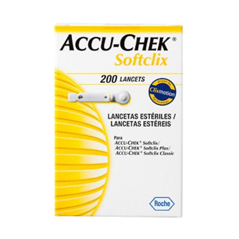 Accu-Chek Softclix Lancetas Con 200