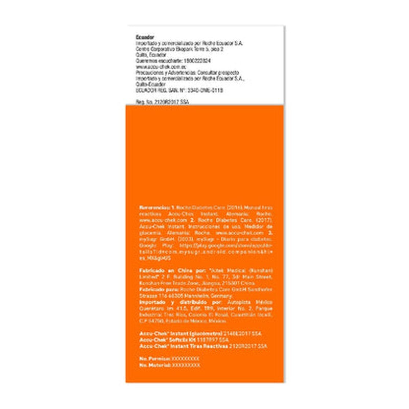 Accucheck Instant Medidor Glucosa Softiclix 7402 799192067426 10