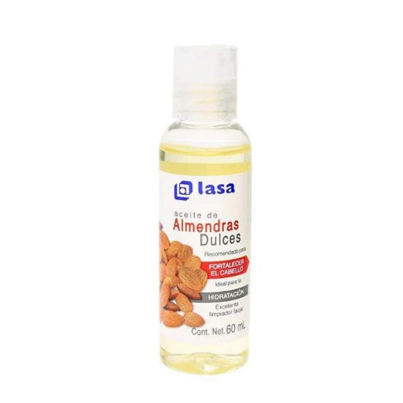 Aceite Almendras Dulces Lasa 60 Ml 7501006811117