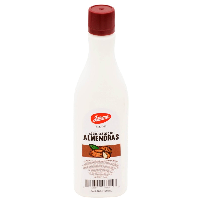 Aceite Almendras Jaloma Suav 120 Ml 759684031243 perfil 3